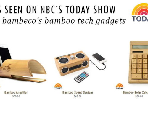 NBC’s Today Show Features Bambeco’s Bamboo Tech Gadgets